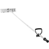 VEVOR Snow Roof Rake, 25" Blade Snow Removal Tool, 21ft Reach Aluminium Roof Shovel, Roll Wheels for Roof Protection, Anti-Slip Handle Grip, Easy to Setup & Use for House Roof, Car Snow, Wet Leaves