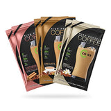 Chike Latte Love High Protein Iced Coffee Sampler Pack, 20 G Protein, 2 Shots Espresso, 1 G Sugar, Keto Friendly and Gluten Free, 6 Single Serve Packets