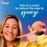 Nexcare Thin and Transparent Acne Patch, Skin Cover Absorbs Pus and Oil from Clogged Pores, Made with hydrocolloid, tab Allows for Easy Removal from Liner - 117 Pimple Patches