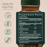 Gaia Herbs Adrenal Health Daily Support - with Ashwagandha, Holy Basil & Schisandra - Herbal Supplement to Help Maintain Healthy Energy and Stress Levels - 120 Liquid Phyto-Capsules (120 Count)