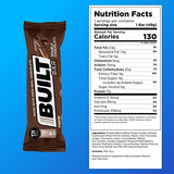 Built Bar Variety 12 Pack High Protein Energy Bars | Gluten Free | Chocolate Covered | Low Carb | Low Calorie | Low Sugar | Delicious Protien | Healthy Snack (12 Flavor Box)