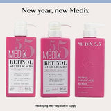 Medix 5.5 Retinol Body Lotion Firming Moisturizer | Crepey Skin Care Treatment | Retinol Body Cream | Targets Look Of Crepe Skin, Wrinkles, Sagging & Sun Damaged Skin, 15 Fl Oz