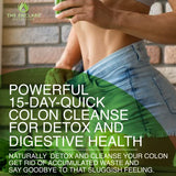 Colon Cleanse Fast-Acting Colon Cleanser Detox; Healthy Bowel Movement, Laxatives for Constipation Relief, Bloating, Probiotic, Fiber, Supports Regularity, Energy, Gut Immunity, Detox Diet Pills (2)