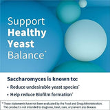 Klaire Labs Saccharomyces Boulardii Probiotic - Acid Resistant & Shelf-Stable Probiotic Supplement to Help Support Healthy Yeast Balance, Immune & Digestive Health - Hypoallergenic, Dairy-Free (120ct)