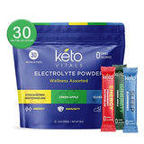 Keto Vitals Electrolytes Powder Packets with Energy, Immunity, Sleep Added Benefits | Boost Energy, Strengthen Immunity, Enhance Sleep | Zero Sugar, Zero Carb, Zero Calorie