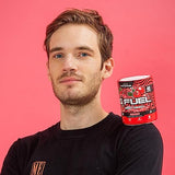 G Fuel PewDiePie Energy Powder, Sugar Free, Clean Caffeine Focus Supplement, Water Mix, Lingonberry Flavor, Focus Amino, Vitamin + Antioxidants Blend - 9.8 oz (40 Servings)