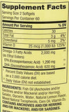 Spring Valley Omega 3 Fish Oil Maximum Care 2000mg Lemon 120 Softgels