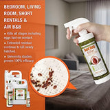 Bed Bug Killer 16 oz EcoVenger by EcoRaider, 100% Kill Efficacy, Bedbugs & Mites, Eggs & the Resistant, Lasting Protection, USDA BIO-certified, Plant Extract Based & Non-Toxic, Child & Pet Safe