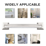 Bathroom Grab Bars Stainless Steel Handrail ADA Compliant 500lbs bathtubs and Showers Toilet Handle Safety for Handicap, Elderly, Disabled, Injury (18 inches)