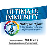 Nature's Way Systemwell Ultimate Immunity Multi-System Support* with Vitamins C, A, & D, Zinc, and Selenium, 180 Tablets