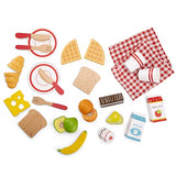 New Classic Toys Picnic Set - Pretend Play Toy for Kids Cooking Simulation Educational Toys and Color Perception Toy for Preschool Age Toddlers Boys Girls