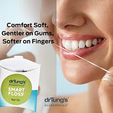 DrTung's Smart Floss - Natural Floss, PTFE & PFAS Free Floss, Gentle on Gums, Expands & Stretches, BPA Free Floss - Natural Dental Floss Cardamom Flavor (Pack of 12)