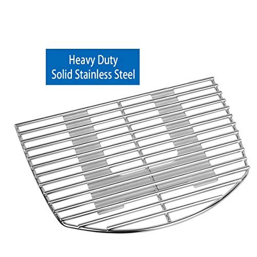 Stanbroil Stainless Steel Grill Cooking Grates for Weber Q200, Q220, Q2000, Q2200, Q2400 Series Gas Grill, Replacement Parts for Weber 7645