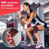 DR. BRACE ELITE Knee Brace with Side Stabilizers & Patella Gel Pads for Maximum Knee Pain Support and fast recovery for men and women-Please Check How To Size Video (Sunrise, Medium)