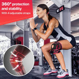 DR. BRACE ELITE Knee Brace with Side Stabilizers & Patella Gel Pads for Maximum Knee Pain Support and fast recovery for men and women-Please Check How To Size Video (Sunrise, Small)