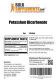 BulkSupplements.com Potassium Bicarbonate Powder - Potassium Powder, Potassium Supplement Powder, Potassium Bicarbonate Food Grade - 640mg per Serving (250mg Potassium), 1kg (2.2 lbs)