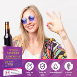 YETAIM Patches 84 Pack - Wake Up Refreshed & Enjoy Unforgettable Nights with Skin-Friendly Patches - 12 Natural Formulas for Enhanced Mornings, Purple