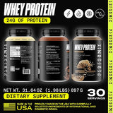 PERFORMIX - Whey Protein Isolate Blend - 24g of Protein - 5.4g of BCAAs - 110 Calories - Muscle Building & Post Workout Recovery - 100% Whey Protein Powder - 1.98 lbs - 30 Servings - Cappuccino