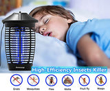 Outdoor & Indoor Waterproof Insect Repellent - Flying Bug Trap, 20W / 4000V Electric Mosquito Killer (3 Blubs) - for Backyard, Yard, Home
