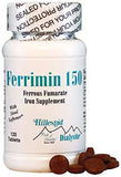 Dialyvite: Ferrimin 150 - Ferrous Fumarate Iron Supplement - 120 Tablets/Bottle (4 Pack)
