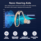 LapEasy Hearing Aids for Seniors Rechargeable with Noise Canceling, Hearing Amplifier for Adults, Sound Amplifier for Hearing Loss - in Ear - with Volume Control