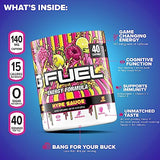 G fuel Hype Sauce Energy Powder, Sugar Free, Clean Caffeine Focus Supplement, Water Mix, Raspberry Lemonade Flavor, Focus Amino, Vitamin + Antioxidants Blend, 9.8 oz (40 Servings)