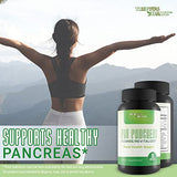 Pro Pancreas Cleanse/Revitalizer - Support Pancreas and Blood Health - Antioxidant Green Tea Pancreas Cleanse and Detox - Support Healthy Pancreas Function - Contains Vitamin D, Vitamin C, & Turmeric