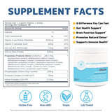 5-in-1 Bio-Heal® Probiotic for Kid, Men & Women (Powder) - Best Supplement for Brain Function, Gut Health & Constipation - Shelf Stable & Fortified with Vitamins, Minerals & Prebiotics