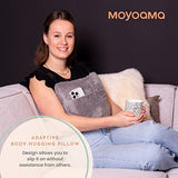 MOYOAMA Post Mastectomy Pillow - Post Surgery Pillow for Car, Breast Reduction & Augmentation Patients, Breast Pillow After Heart Surgery Pillow, Mastectomy Recovery Must Haves, Post Surgery Gift