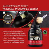 Optimum Nutrition Gold Standard 100% Whey Protein Powder, Vanilla Ice Cream, 2 Pound (Packaging May Vary)