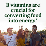 MegaFood Balanced B Complex - B Complex Vitamin Supplement Helps Support Cellular Energy - Vitamin B12, Vitamin B6 & Folate, - Vegan, Kosher, Non GMO - Made Without 9 Food Allergens - 30 Tabs