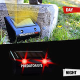 ASPECTEK Predator Eye PRO 4600sq ft Coverage w/Kick Stand Solar Powered Predator Light Deterrent Light Night Time Animal Control - 2 Pack