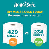 Angel Soft Toilet Paper, 6 Double Rolls, 6 = 12 Regular Bath Tissue Rolls