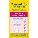 Renew Life Women's Probiotic Capsules, Supports Vaginal, Urinary, Digestive and Immune Health, L. Rhamnosus GG, Dairy, Soy and gluten-free, 25 Billion CFU, 60 Count