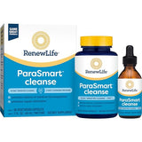 Renew Life ParaSmart; 14-Day, 2-Part Cleanse; Promotes Balance of Intestinal Microorganisms; Promotes Regular Elimination; Gluten, Dairy and Soy Free; 90 Vegetarian Capsules, 1 Fl. Oz. Tincture*