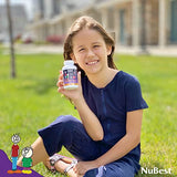 NuBest Tall - Powerful Formula for Strong Bones, Immunity & Healthy Development with Calcium, Collagen & Herbs - for Children (5+) & Teens Who Don’t Drink Milk Daily - 2 Pack | 2 Months Supply