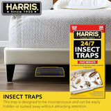 Harris 24/7 Insect Trap for Roaches, Spiders, Bed Bugs, Crickets, Scorpions and More, 20 Count Value Pack