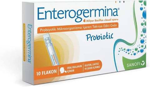 Enterogermina Adult Probiotic 4 Billion CFU/5mL 10 Count
