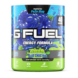 G Fuel Faze Rug Energy Powder, Sugar Free, Clean Caffeine Focus Supplement, Water Mix, Sour Blue Raspberry Flavor, with Focus Amino, Vitamin + Antioxidants Blend - 10.44 oz (40 Servings)