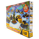 CatToysOfficial CAT Little Machines Advent Calendar - Kids Toys for Ages 3 and Up - 24 Piece Set with 10 Little Machines Vehicles & Magic Insta-Dirt