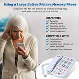 Future Call FC-0613 Big Button Phone for Seniors, Landline Phone for Elderly, Best Landline Phones for Seniors, Senior Phone, Telephones for Hearing Impaired, Phones for Elderly, 10 Picture Keys