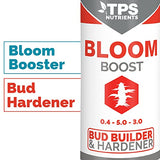 Bloom Bud Builder & Flower Hardener Plant Nutrient and Supplement, Triggers Fast Flowering by TPS Nutrients, 1 Gallon (128 oz)