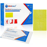 Xeroform Petrolatum Dressing 5''x9'', 25 Pack, Non-Adherent Fine Mesh Gauze Pad for Low Exudate Wounds, Laceration, Abrasion, Surgical Incision, Burns, Donor Sites by NeueHaut