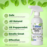 8oz Insect and Pest Control Peppermint Oil - Natural Spray for Spiders, Ants, and More (2)