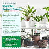 Indoor Plant Food by Houseplant Resource Center - Organic Liquid Fertilizer for Pothos, Peace Lily, Monstera, Cactus and More - 16oz