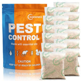 ANEWNICE Pest Control Pouches | Ultra-Pure Peppermint Oil Mouse Repellent 12 Packs | Repels Mice, Racoons, Ants, Moths and More | for House, Car, RV | Indoor and Outdoor Use