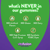 Vitafusion Fiber Well + Probiotics Gummies for Adults, 60 Count