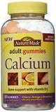 Nature Made Calcium Adult Gummies, 80 Count (Pack of 3)