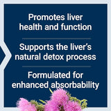 Life Extension Advanced Milk Thistle - With Silybin, Phosphatidylcholine and other Phospholipid - For Liver, Kidney Health & Detox - Non-GMO, Gluten-Free -120 Softgels