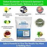 Organic Sodium Bicarbonate Alkaline Supplement For Alkalinity. Support Kidneys & Stomach Acid Neutralizer with Alkaline Superfoods. Sodium Bicarbonate Powder Kidney Immune Support Antacid Sports 1 LB.